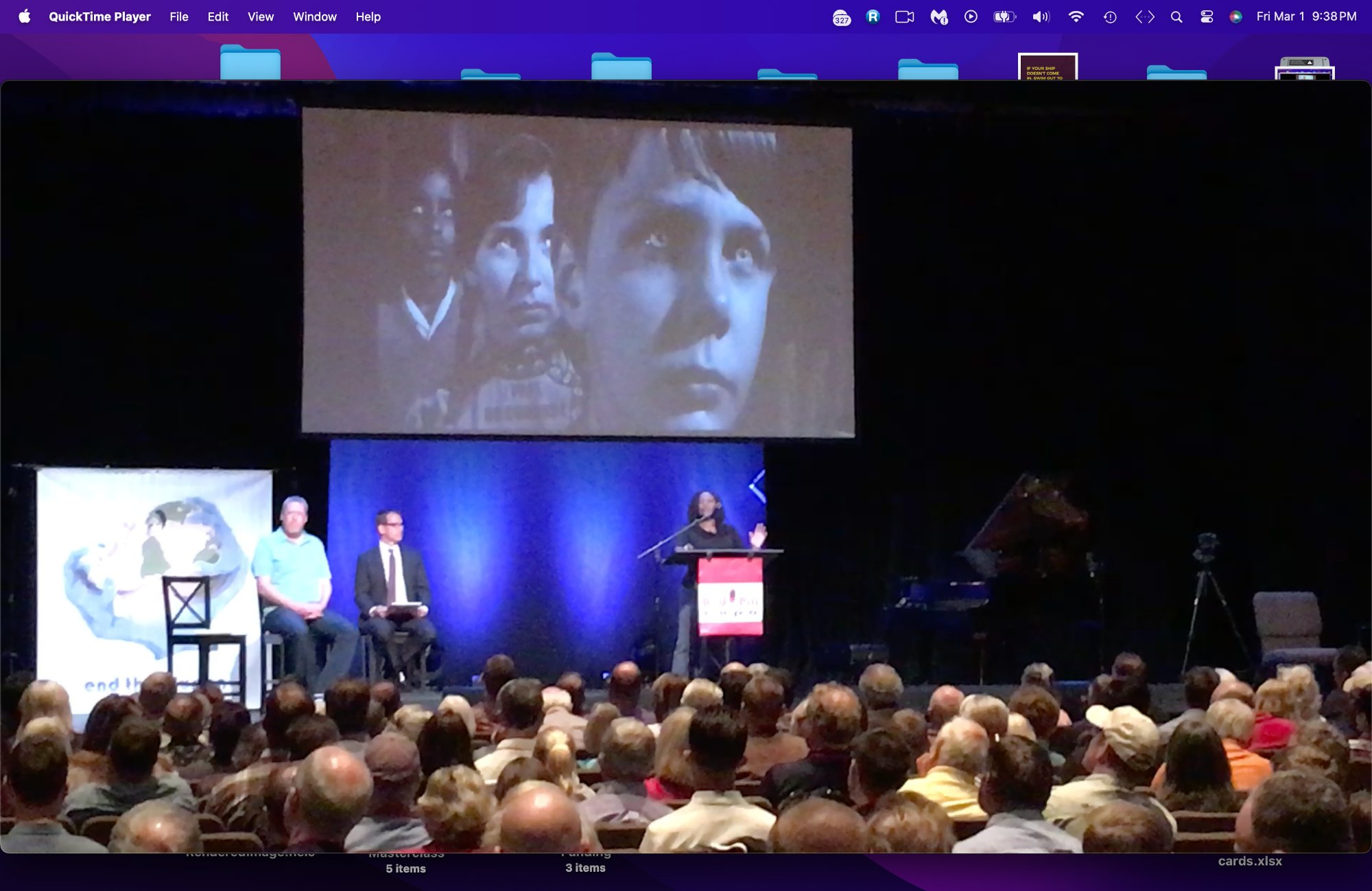 Dr. Sherry Peel Jackson speaking at a live event